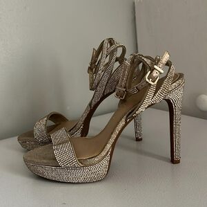 Gianni Bini Glittering Strappy Heels